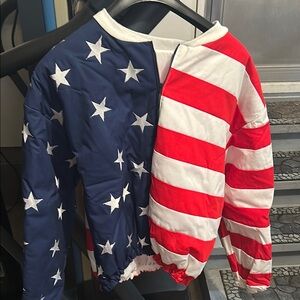Active USA Red, White, and Blue Star Jacket